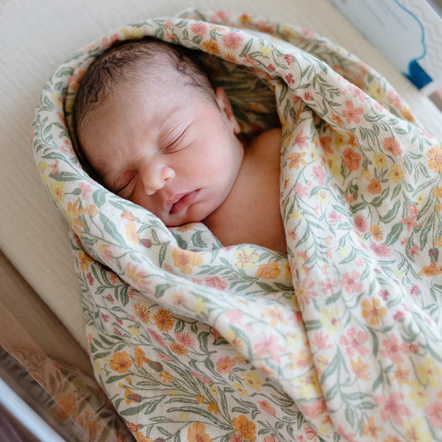 Napa Muslin Swaddle 120×120 cm – Mushie, foto 1