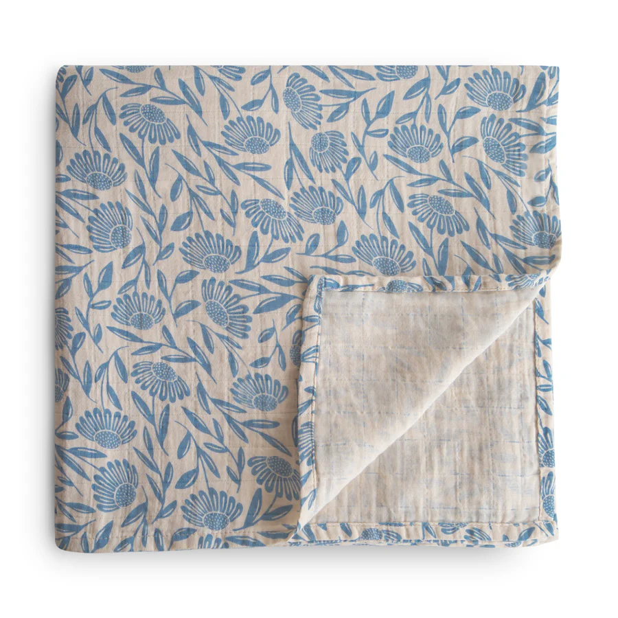 Napa Muslin Swaddle 120×120 cm – Mushie, foto 11
