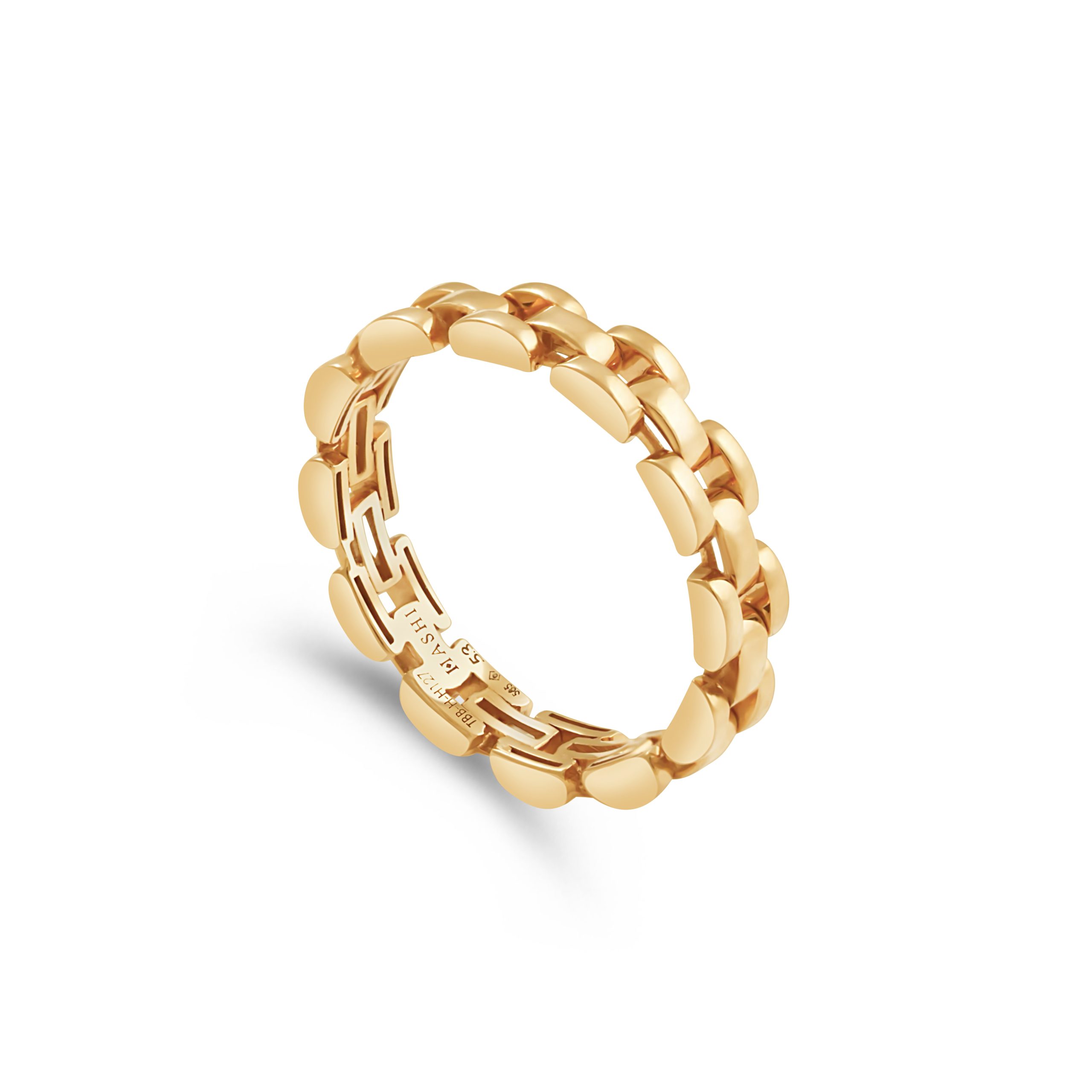 Endless G Ring in 18k yellow gold