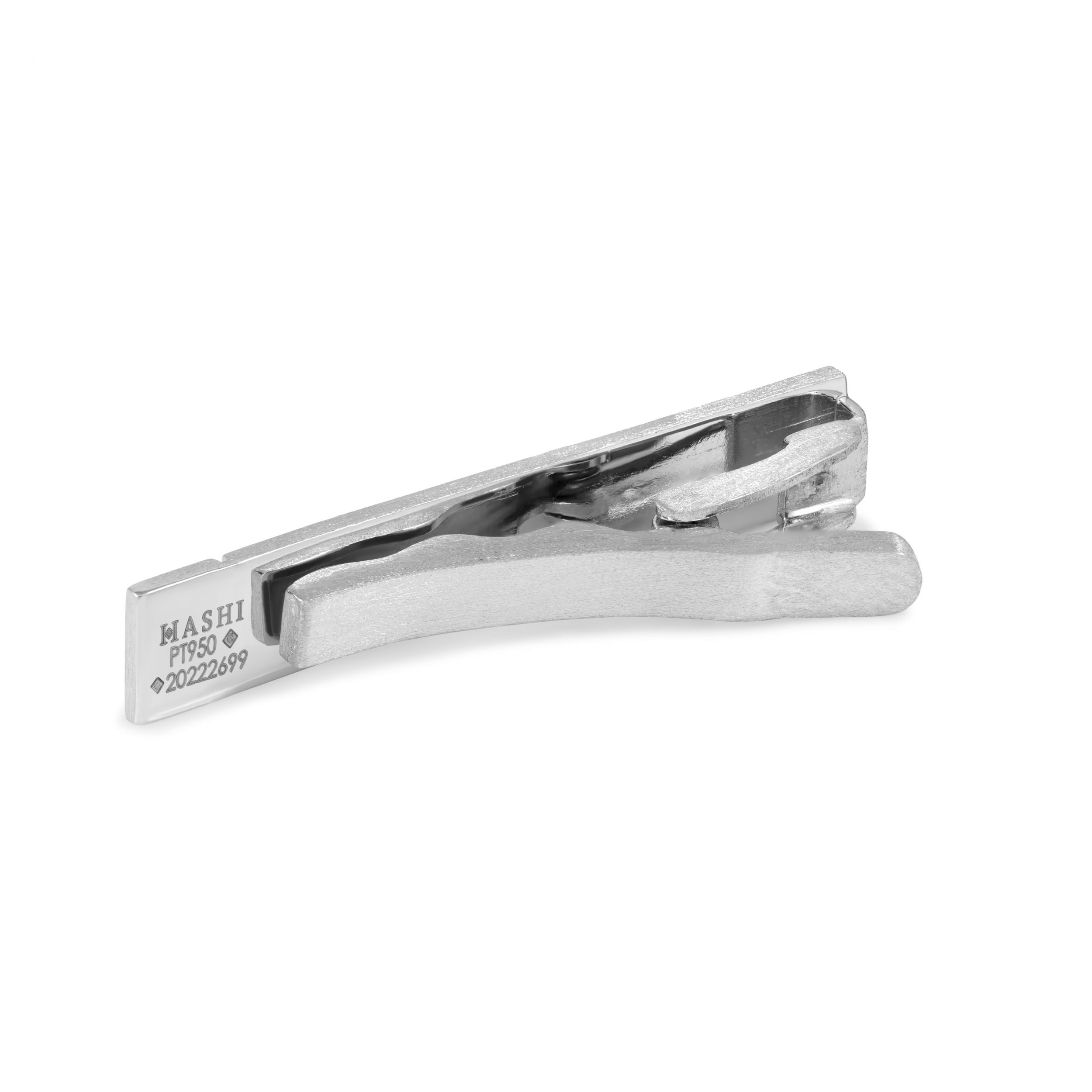 Platinum Tie Pin in platinum, view 2