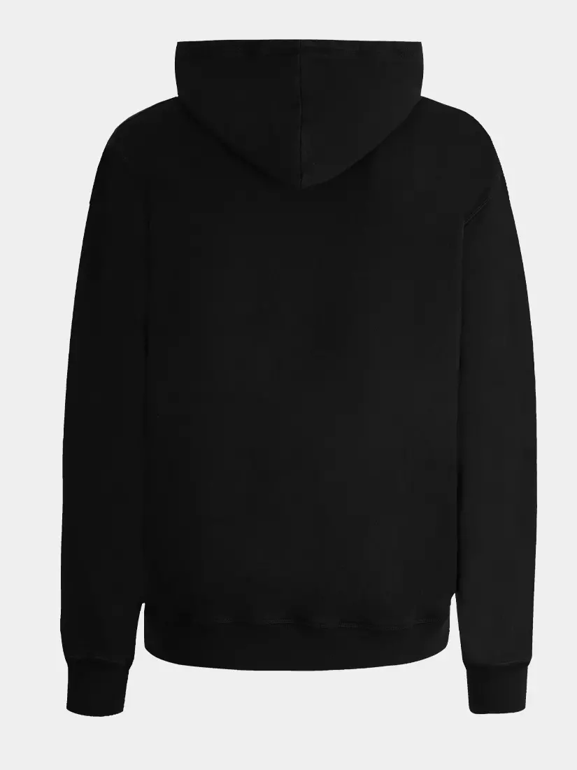 Hoodie Dsquared2 Logo Black Printed