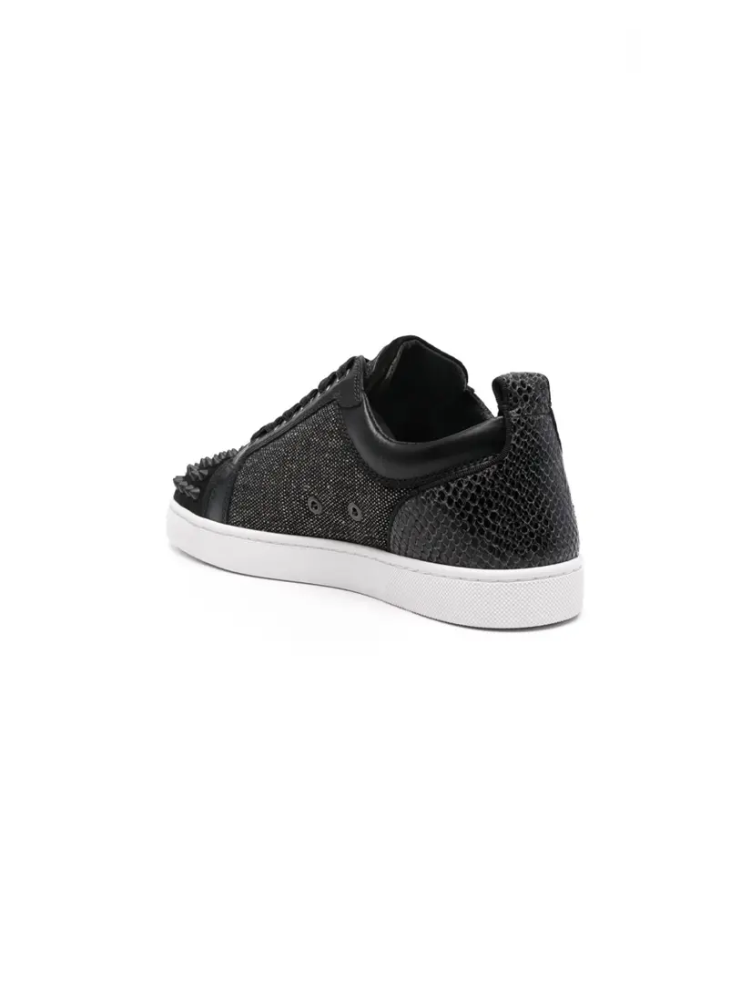 Atlete Lëkure Christian Louboutin Louis Junior P Pik Pik Strass