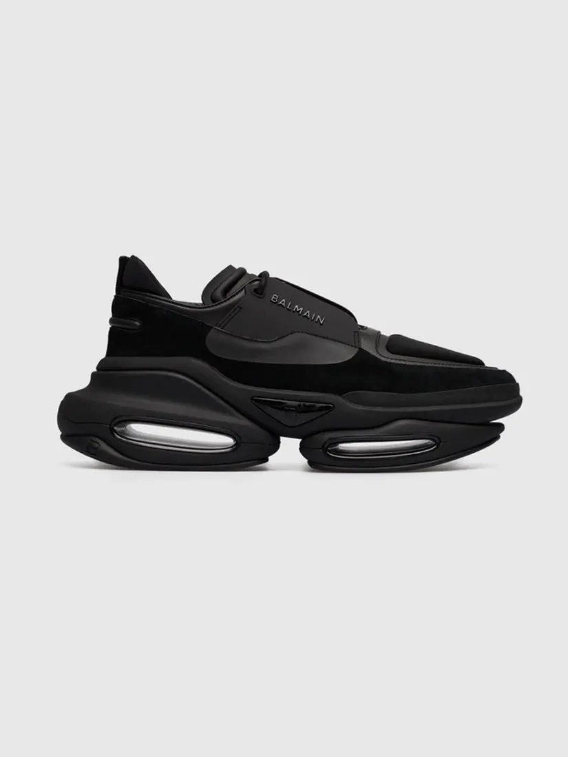 Atlete Lëkure Balmain B-Bold Chunky-Soled