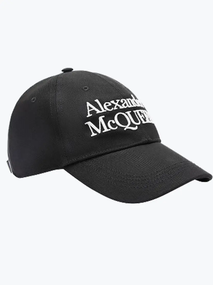 Kapele Alexander Mcqueen Logo Printed