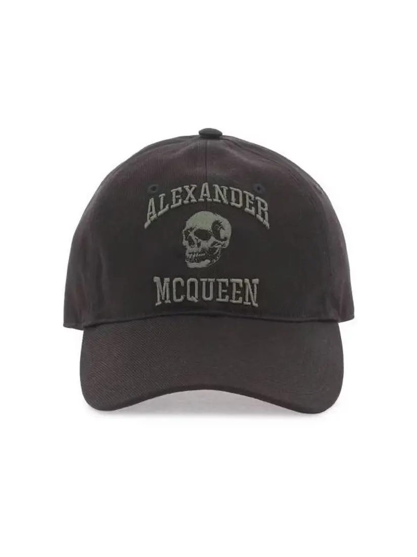 Kapele Alexander Mcqueen Varsity Skull Baseball