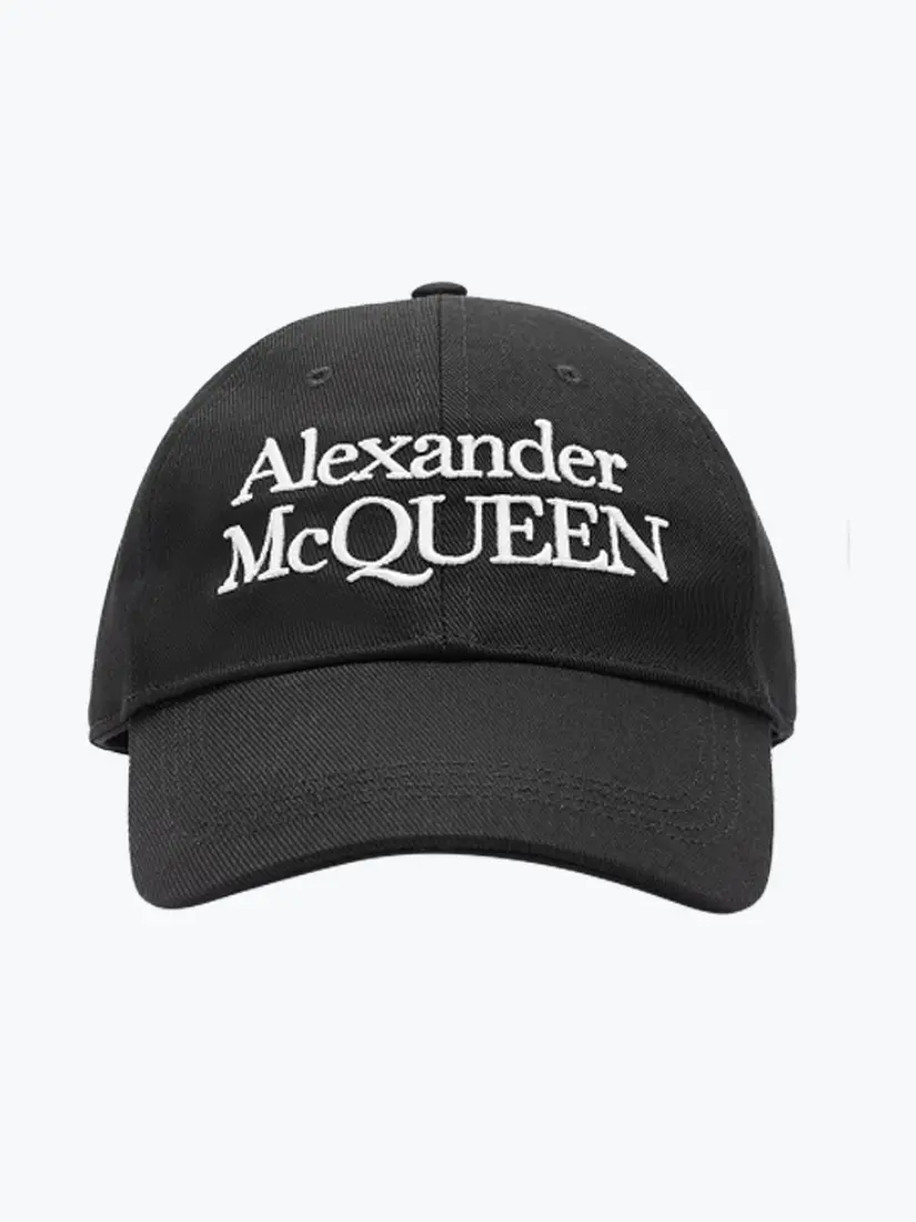 Kapele Alexander Mcqueen Logo Printed