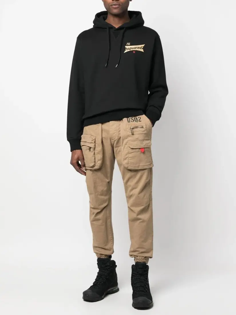 Dsquared2 Pullover Jersey Hoodie