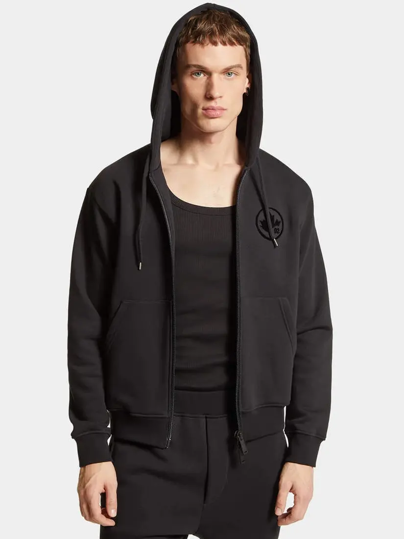 Dsquared2 Maple Leaf Cool Hoodie