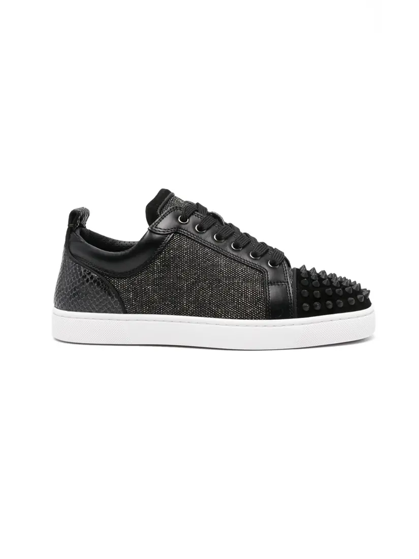 Atlete Lëkure Christian Louboutin Louis Junior P Pik Pik Strass