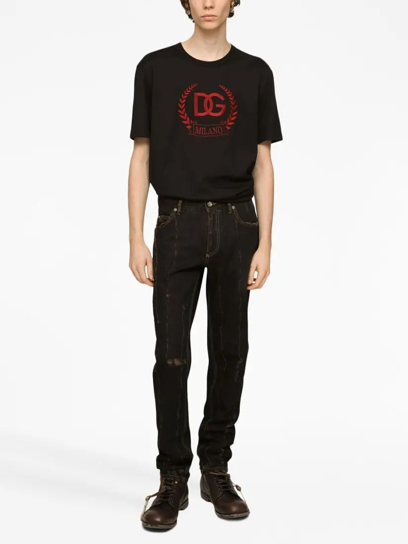 Dolce & Gabbana Embossed Logo T-shirt