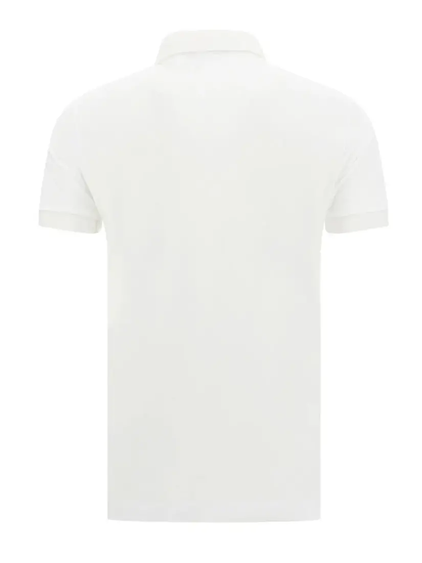 Dolce & Gabbana Logo Plaque Polo Shirt
