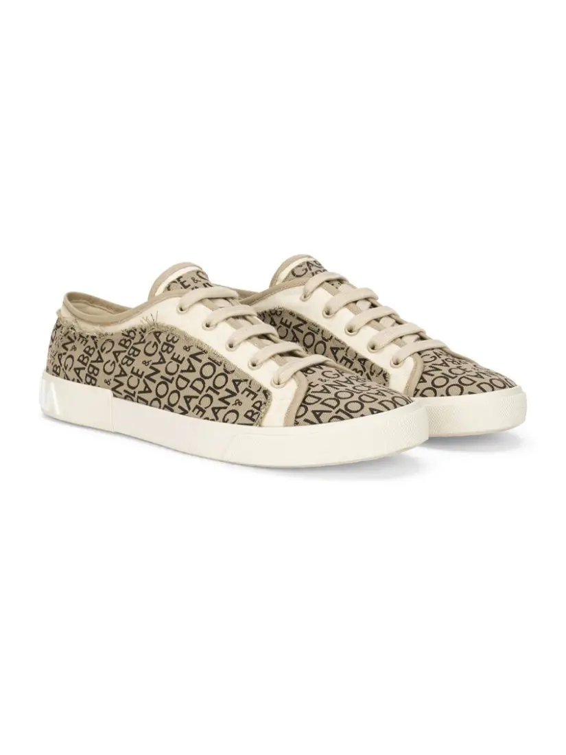 Atlete Lëkure Dolce & Gabbana Portofino Low-Top