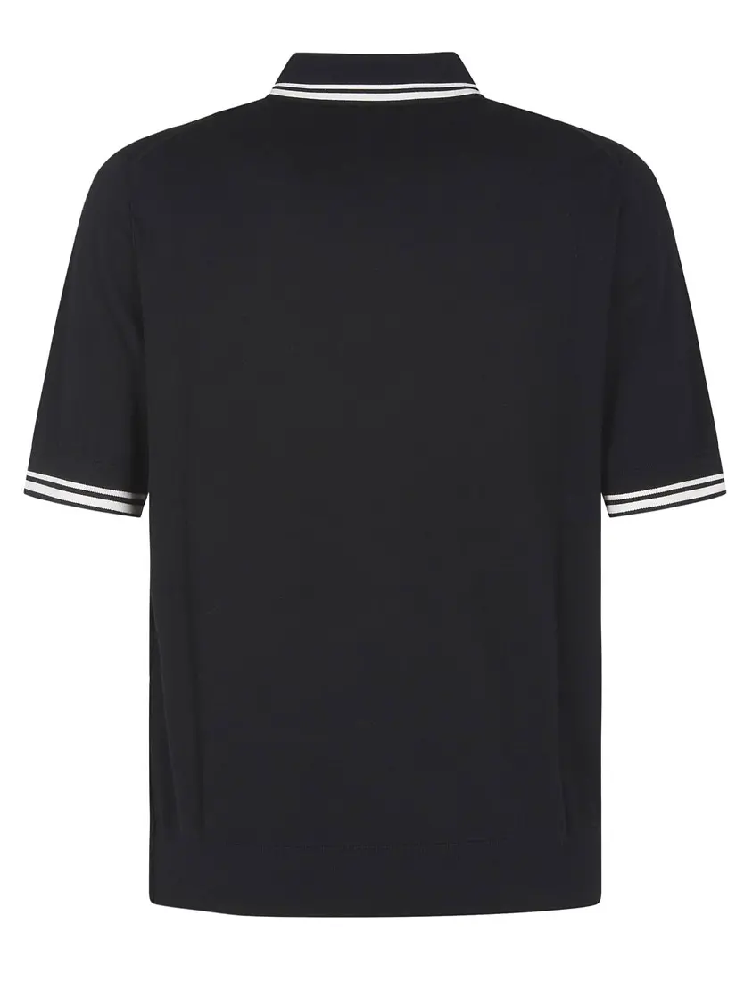 Dolce & Gabbana Embroidered DG Logo Polo Shirt