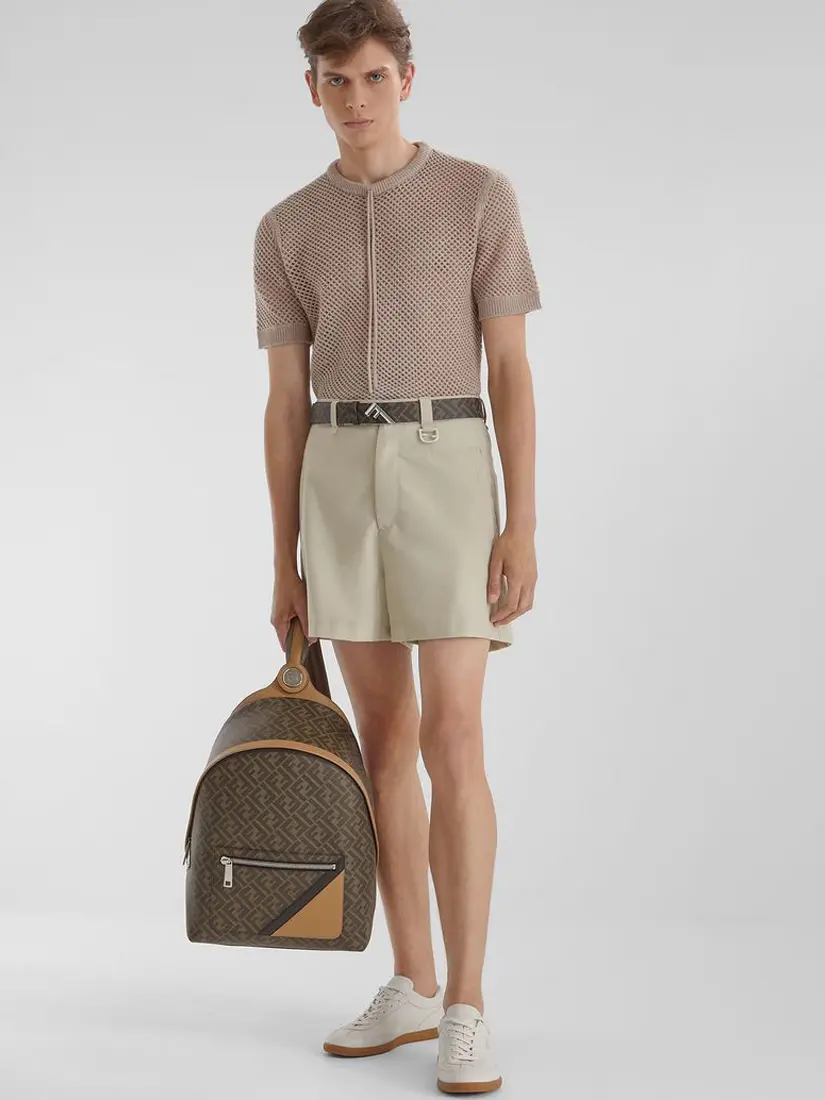Çantë Shpine Fendi Diagonal Chiodo Medium