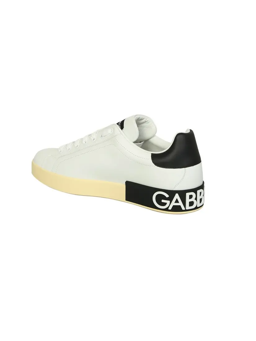 Atlete Lëkure Dolce & Gabbana Embroidered Logo