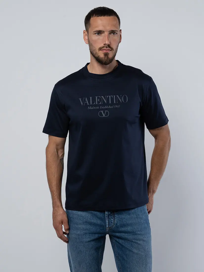 Valentino Logo Print T-shirt — Valentino — PRIVE