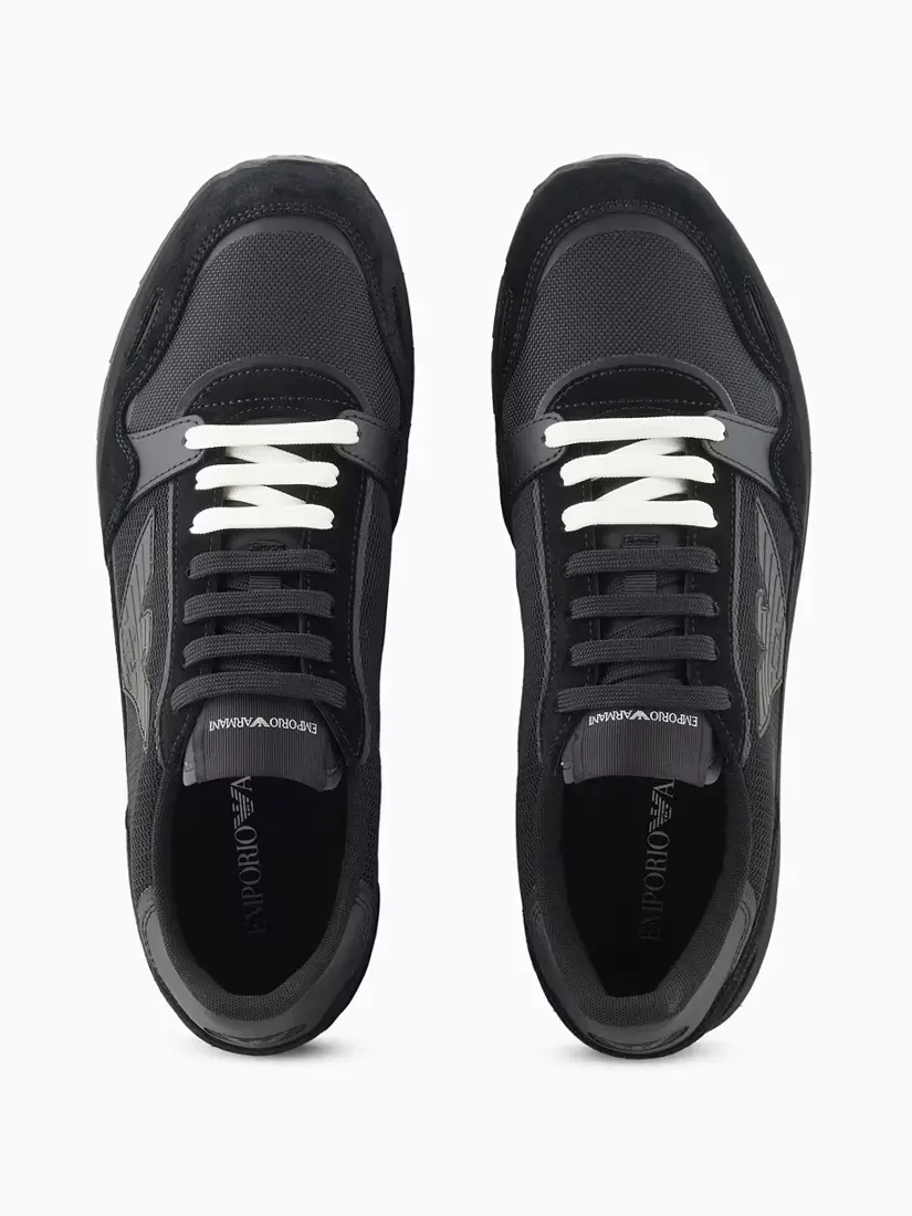 Atlete Emporio Armani Mesh & Suede