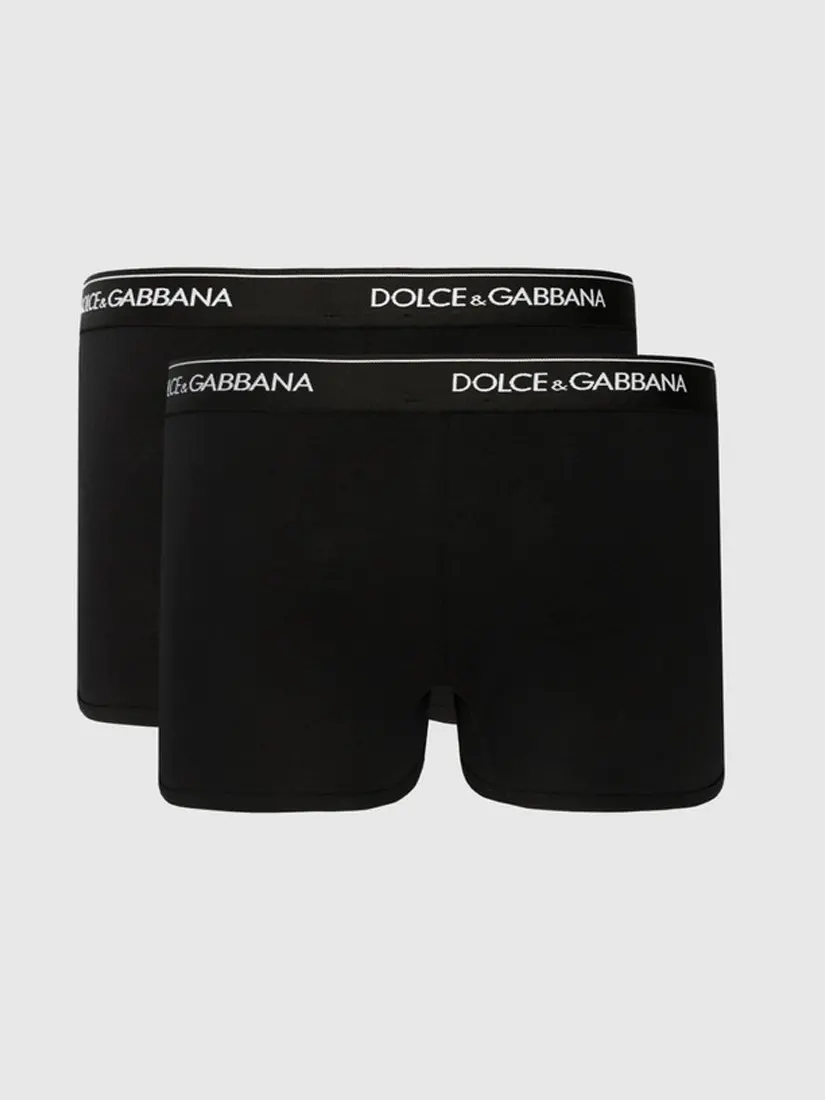Bokse Dolce & Gabbana Logo Waistband (2 palë)