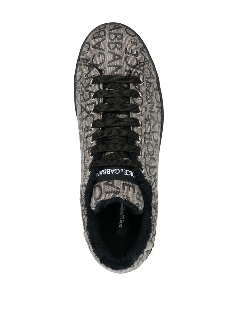 Atlete Lëkure Dolce & Gabbana Portofino Jacquard