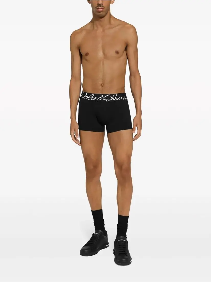 Dolce & Gabbana Logo Waistband Boxers (1 pair)