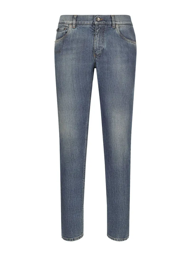 Dolce & Gabbana Faded Effect Jeans