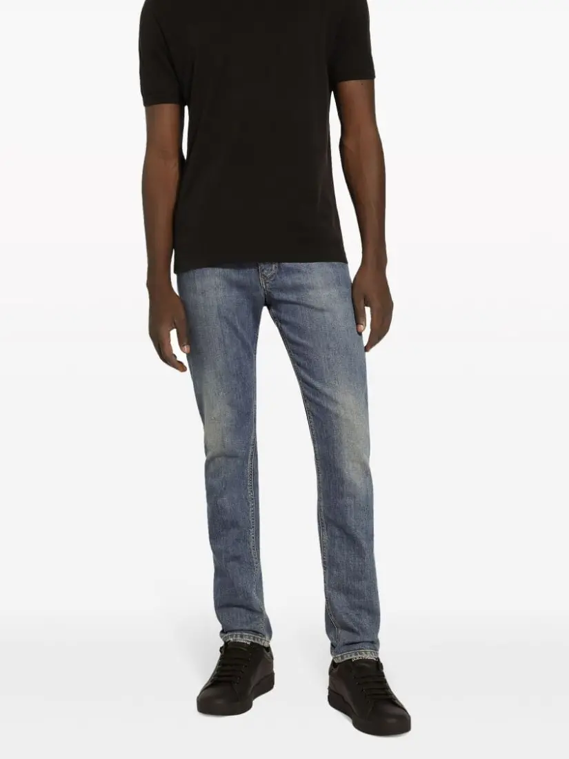 Dolce & Gabbana Faded Effect Jeans