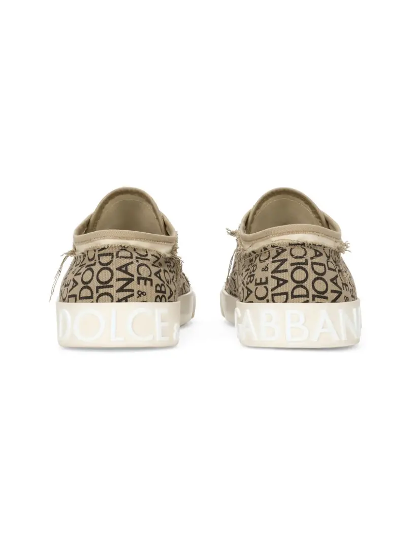 Atlete Lëkure Dolce & Gabbana Portofino Low-Top