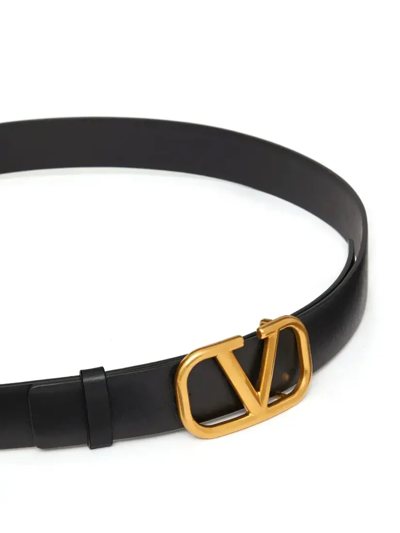 Rrip Lëkure Valentino Metallic Gold Signature