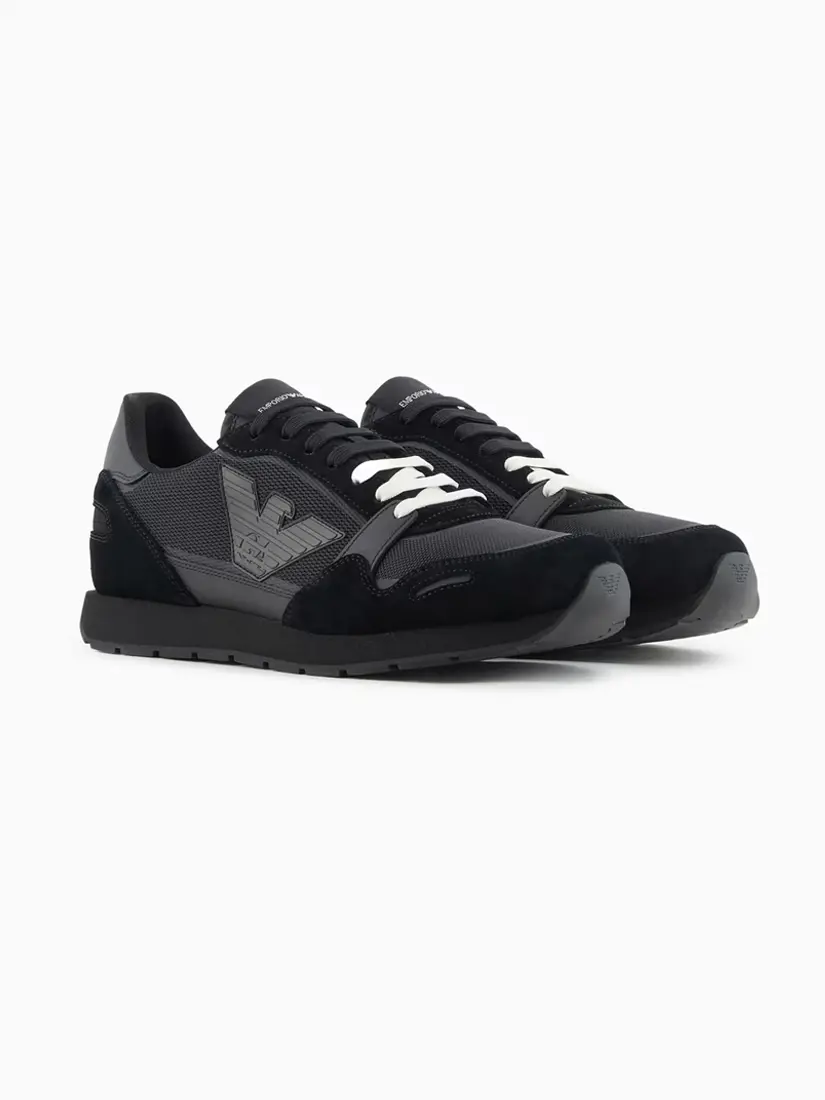Atlete Emporio Armani Mesh & Suede