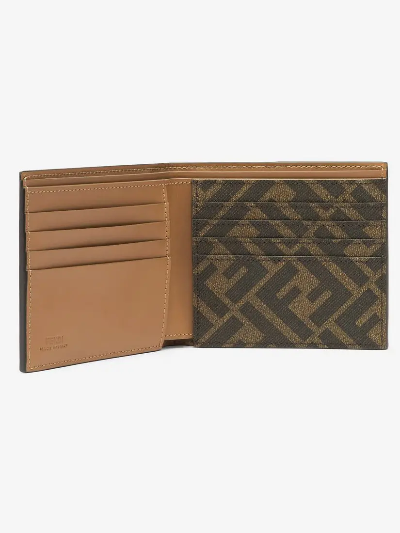 Portofol Lëkure Fendi FF Bi-Fold