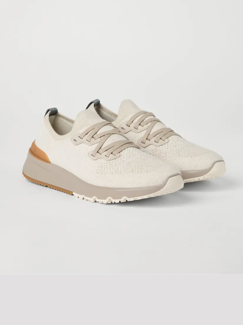 Brunello Cucinelli Knitted Sneakers