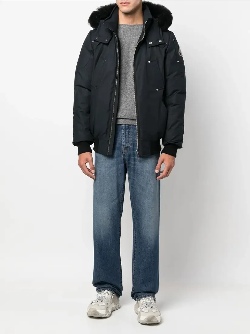 Xhup Moose Knuckles Padded Hooded Jacket
