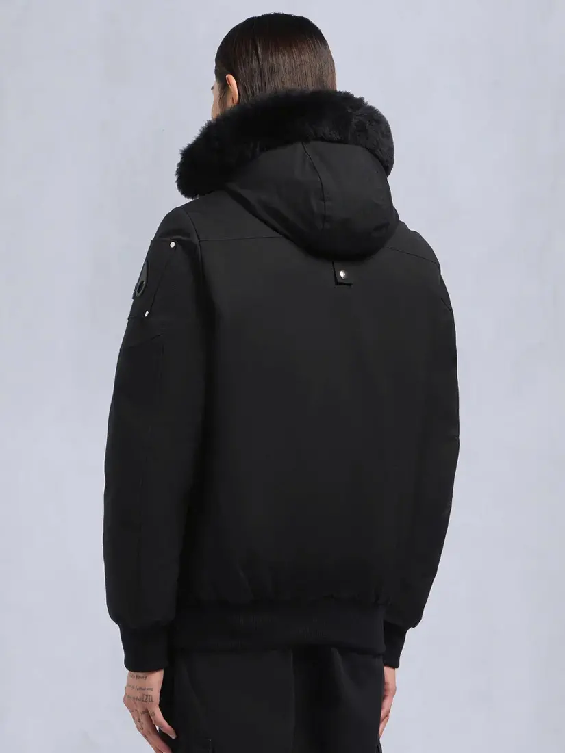 Xhup Moose Knuckles Shearling Ballistic Bomber