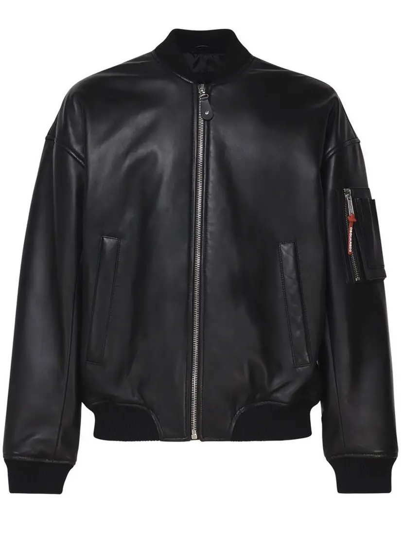Xhaketë Dsquared2 Leather Bomber