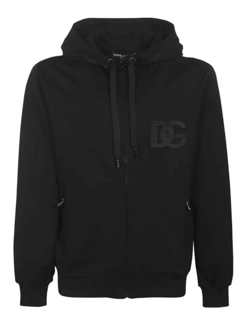 Hoodie Dolce & Gabbana Logo Plaque