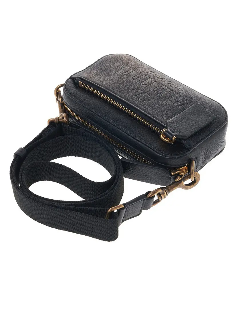 Valentino Identity Small Leather Beltback Handbag