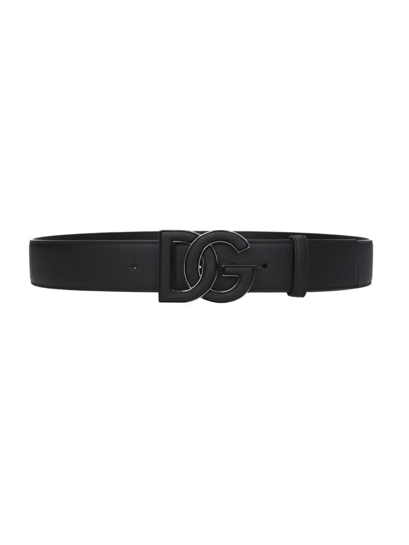 Rrip Lëkure Dolce & Gabbana Logo Buckle