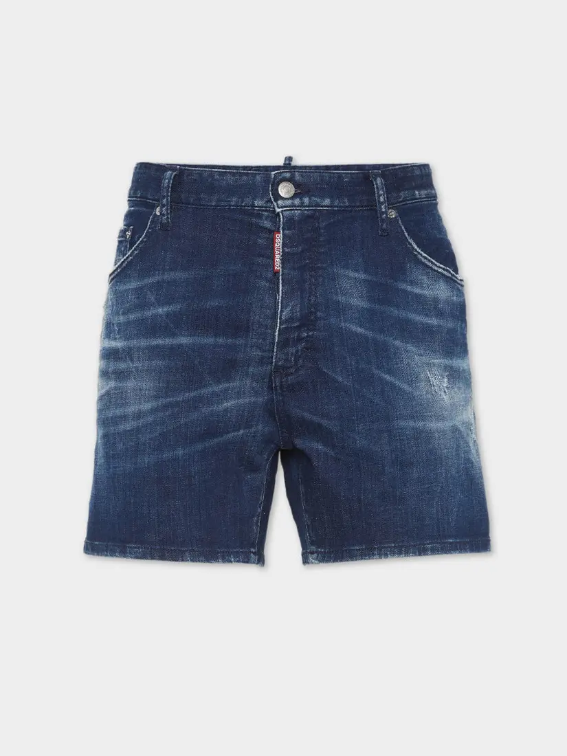 Pantallona të shkutra xhins DSquared2 Dark Milky Way Wash Bro