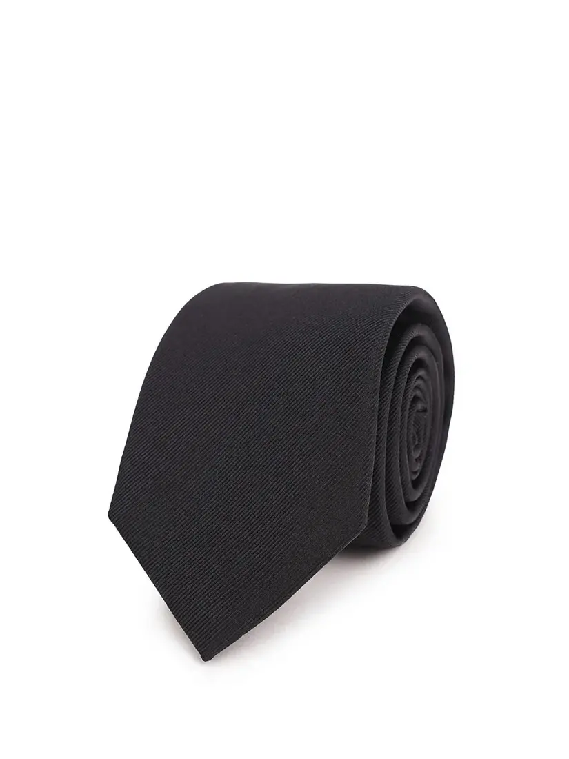 Kravatë Dolce & Gabbana Silk Black Tie