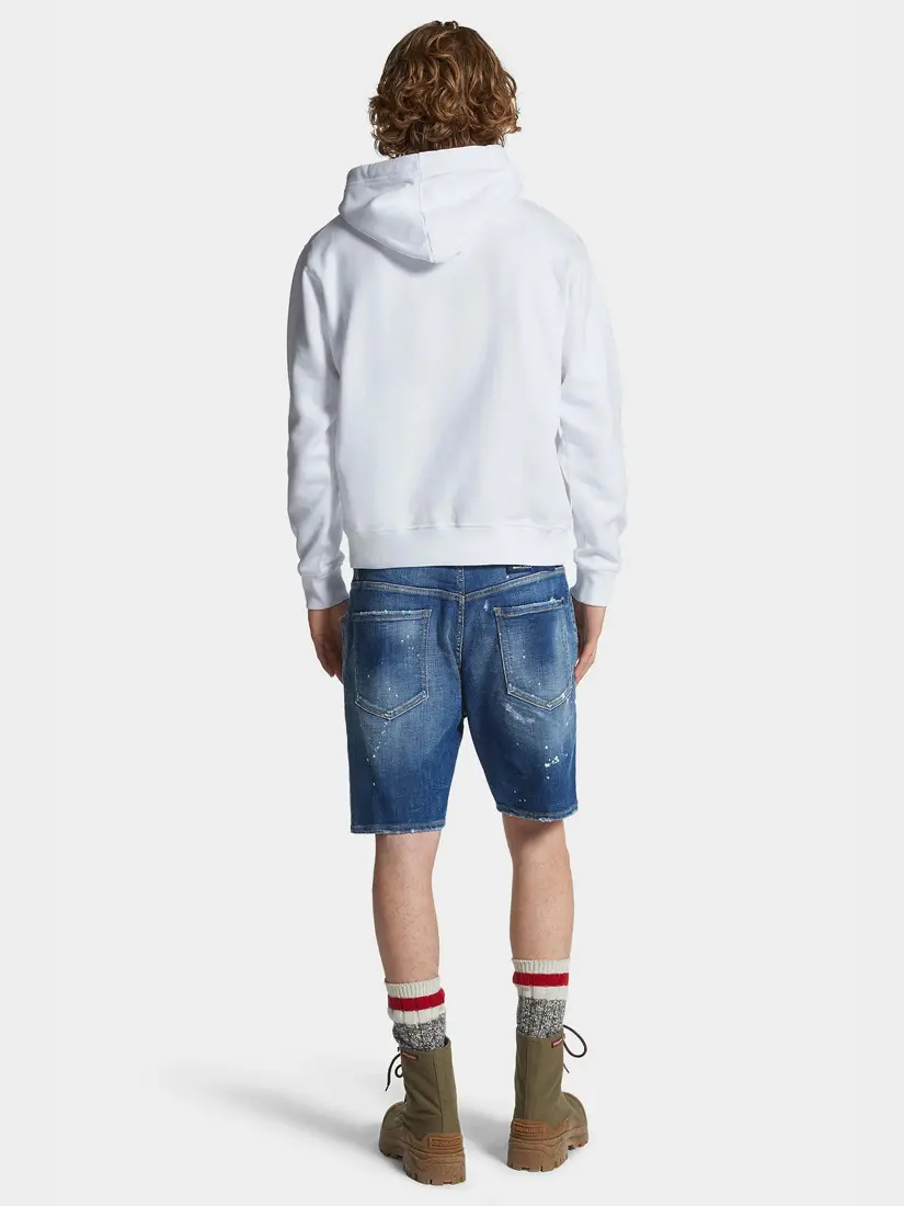 DSquared2 Light Heritage Wash Marine Shorts