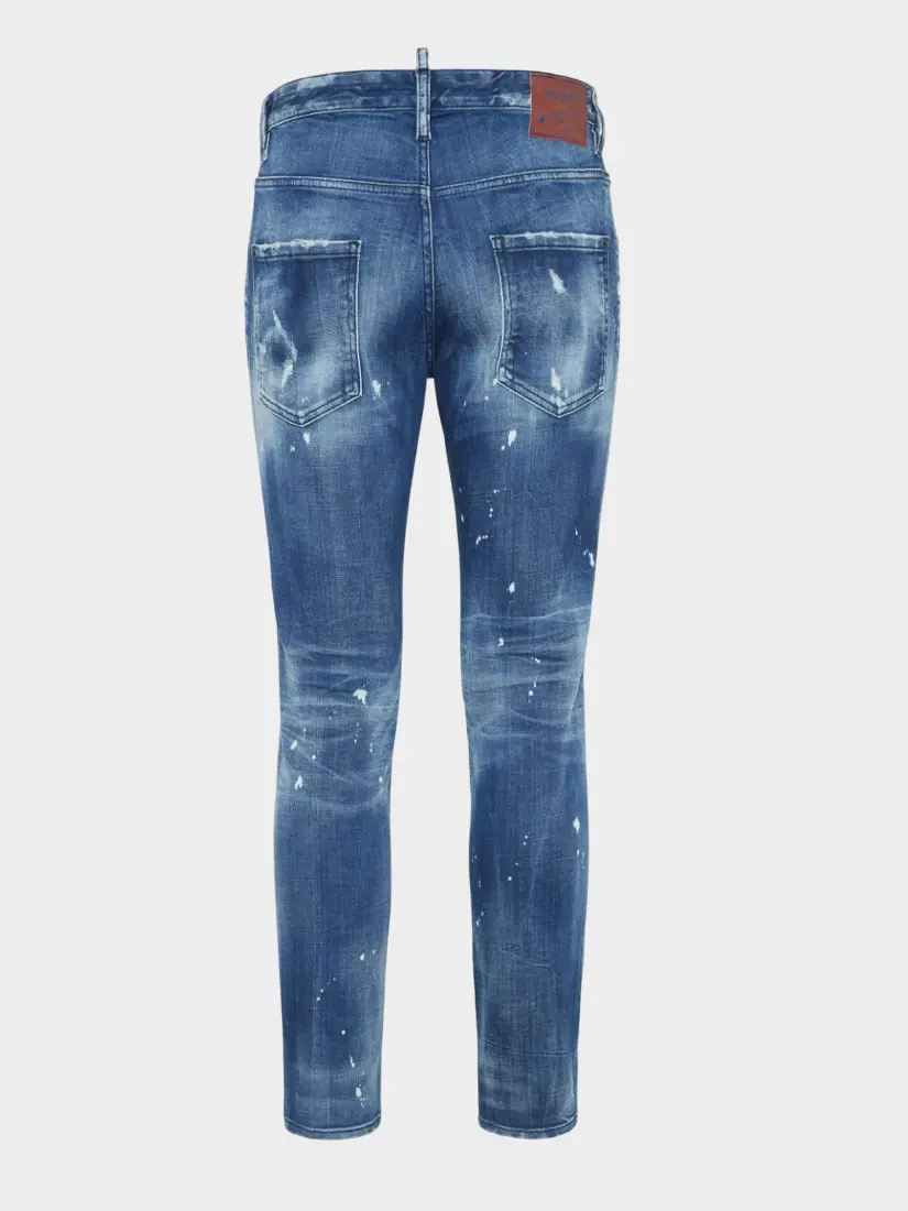 Xhinse Dsquared2 Distressed Skater Jeans