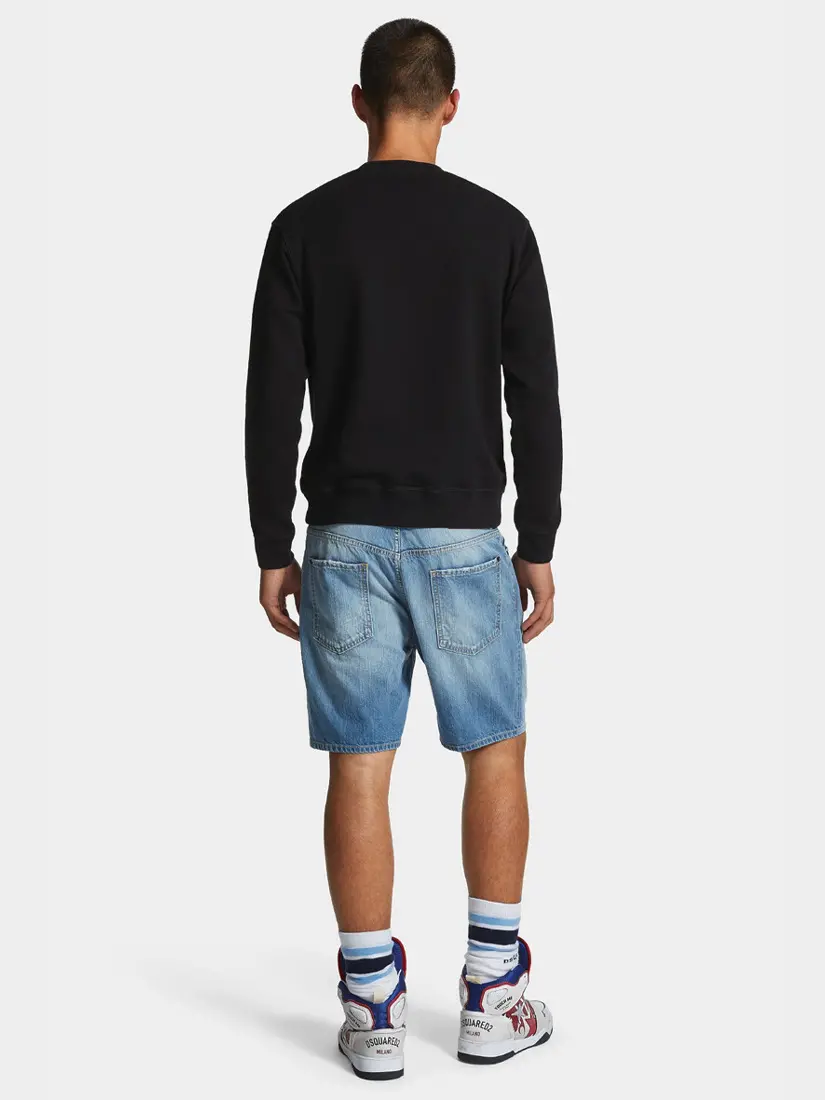 DSquared2 Light Clean Wash Marine Short Jeans