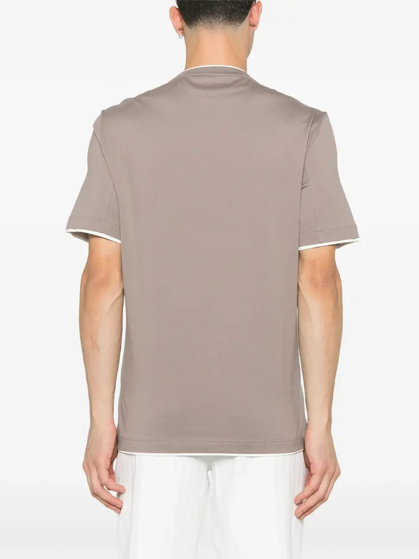 Brunello Cucinelli Layered Detail T-shirt