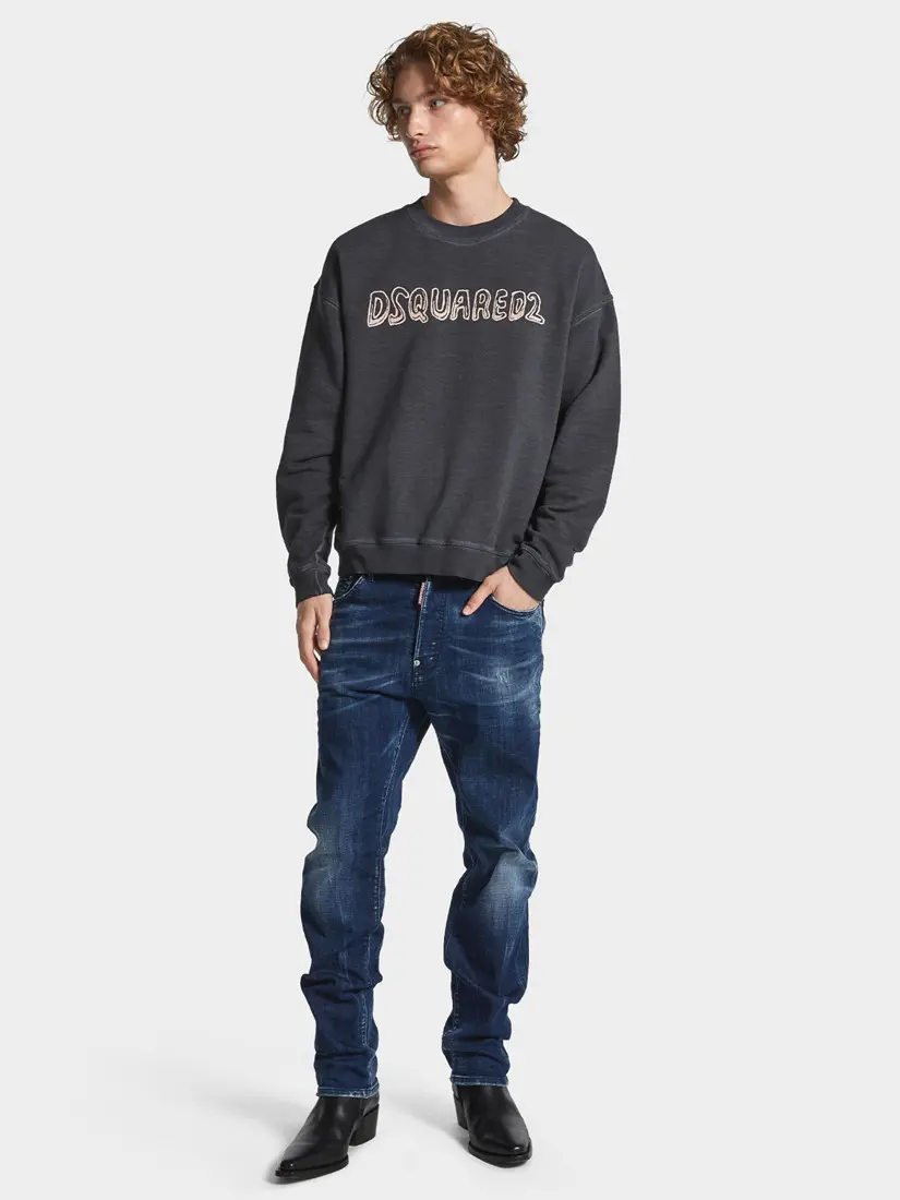 DSquared2 Milky Way Wash Cotton Stretch Denim 642 Jeans