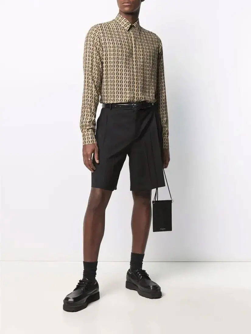 Fendi Micro FF Pattern Shirt