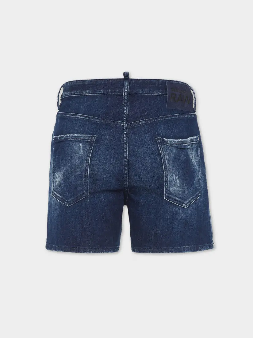 DSquared2 Dark Milky Way Wash Bro Short Jeans