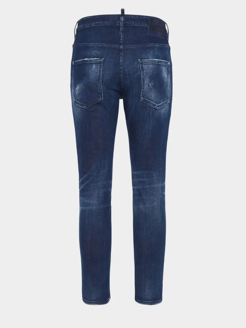 DSquared2 Milky Way Wash Cotton Stretch Denim 642 Jeans