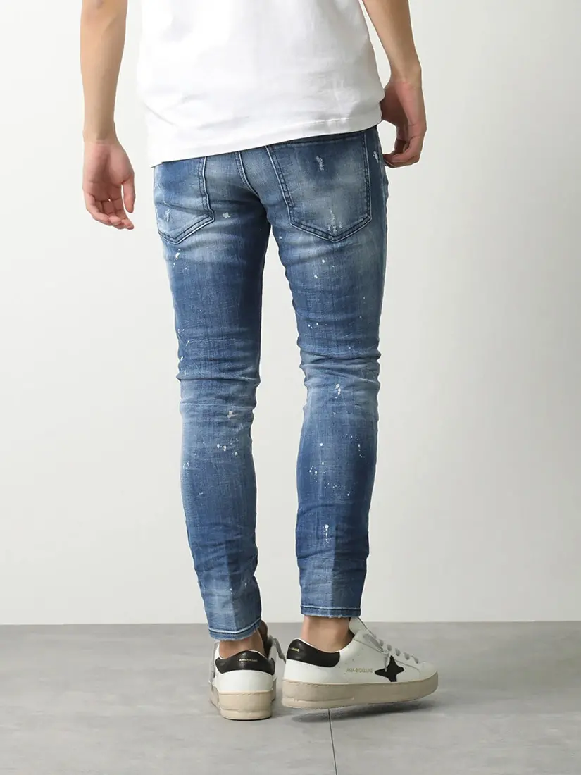 Xhinse Dsquared2 Distressed Skater Jeans