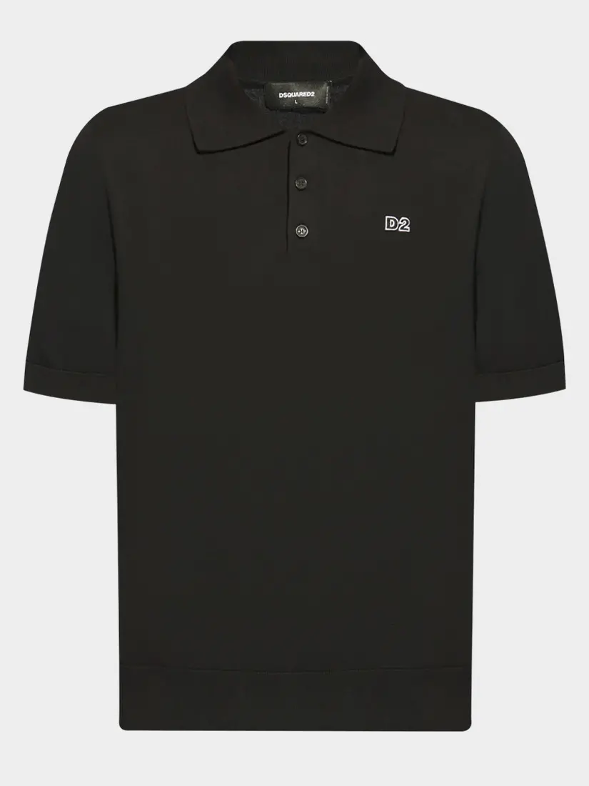 Bluzë Polo DSquared2 D2 Knit Polo