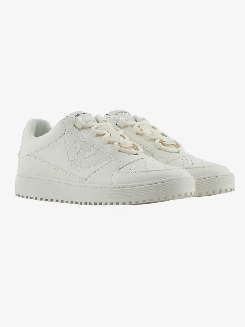 Atlete Lëkure Emporio Armani Oversized Embossed Eagle